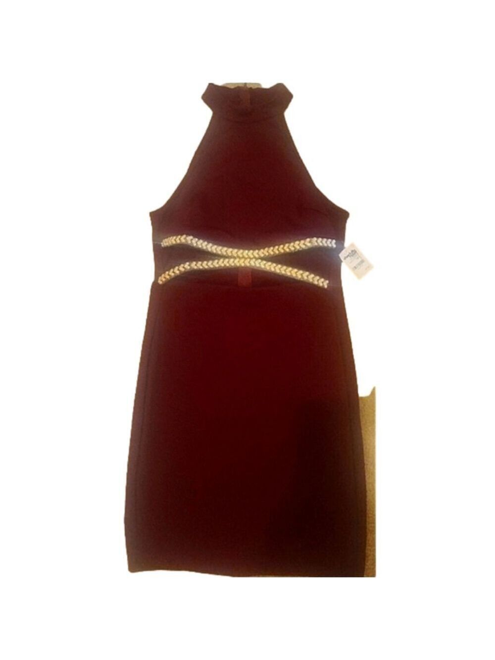 Charlotte Russe Peekaboo gold detail dress! - Picture 2 of 8